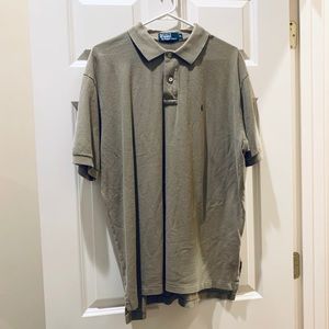 Tan Polo Ralph Lauren XL Short Sleeve Shirt